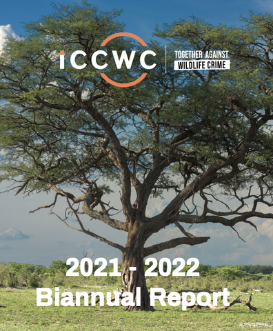 Biannual report 2021-2022 cover